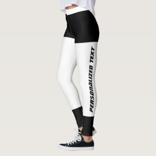 Leggings Amante de gatos blancos y negros Ropa activa perso