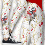 Leggings Amante de la pareja de pollitos adorables<br><div class="desc">Leyendas absolutamente adorables que se exhiben en garbanzos de cadera y tobillo. En el popular campo de huevo de robin azul, mora blanca y roja nevada. Pequeña pareja con sus pañuelos de invierno. El regalo de la gran novia, para cualquier chica que esté enamorada o amante de las aves. Ver...</div>