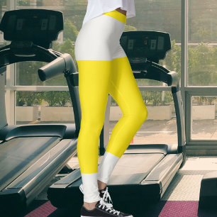 Leggings Amante de los gatos Mamá mascota Amarillo intenso 