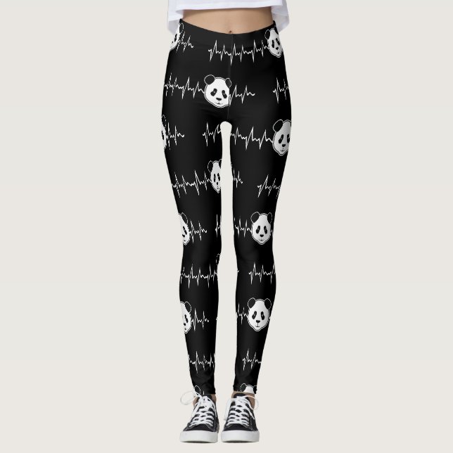 Leggings Amante de pandas (Anverso)