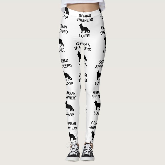 Leggings amante del pastor alemán (Anverso)