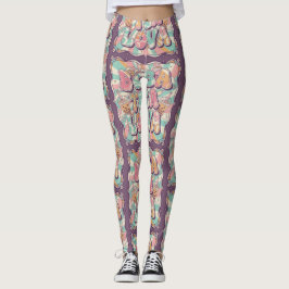 Leggings Amante del té de burbujas