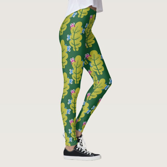 Leggings Amante divertido de plantas (Derecha)