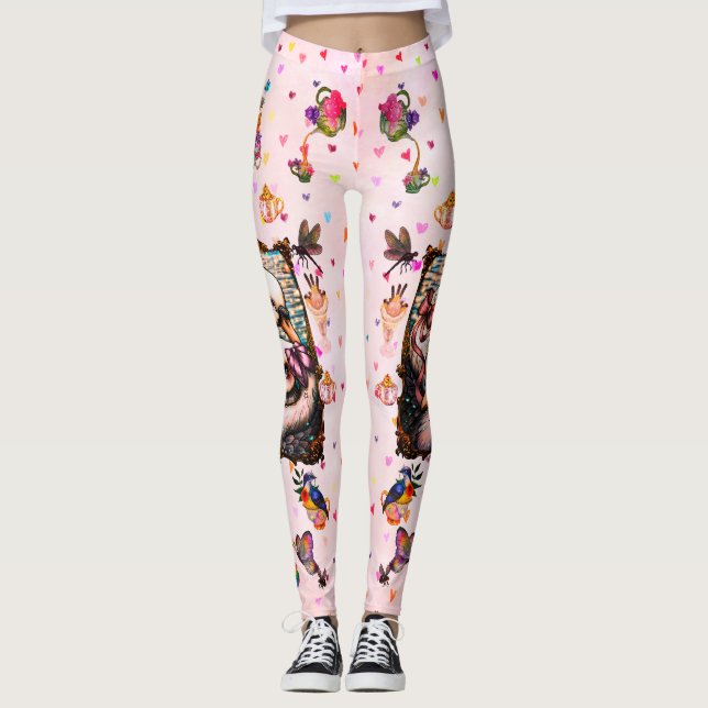Leggings Amantes del cisne (Anverso)