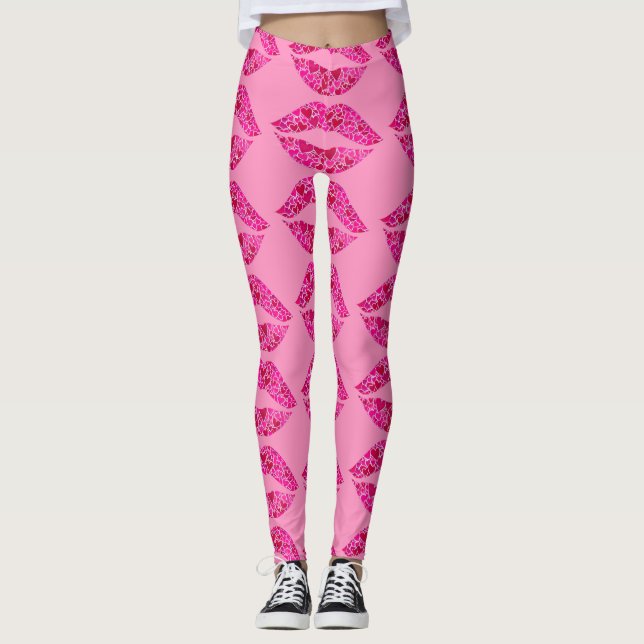Leggings Amar los labios 01 (Anverso)