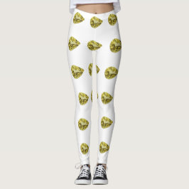 Leggings Amarillo circular