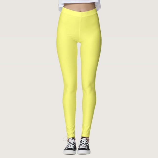 Leggings Amarillo de mantequilla (Anverso)
