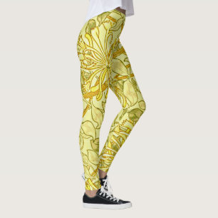 Leggings Amarillo de miel por William Morris