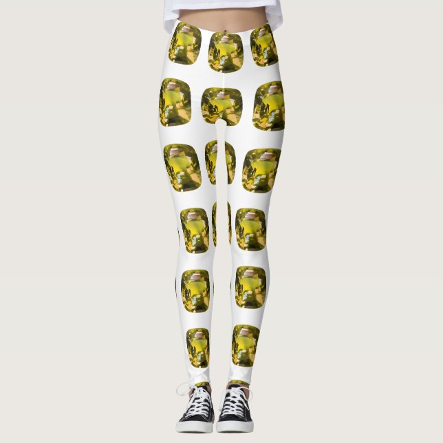 Leggings Amarillo Gemstone Citrino (Anverso)