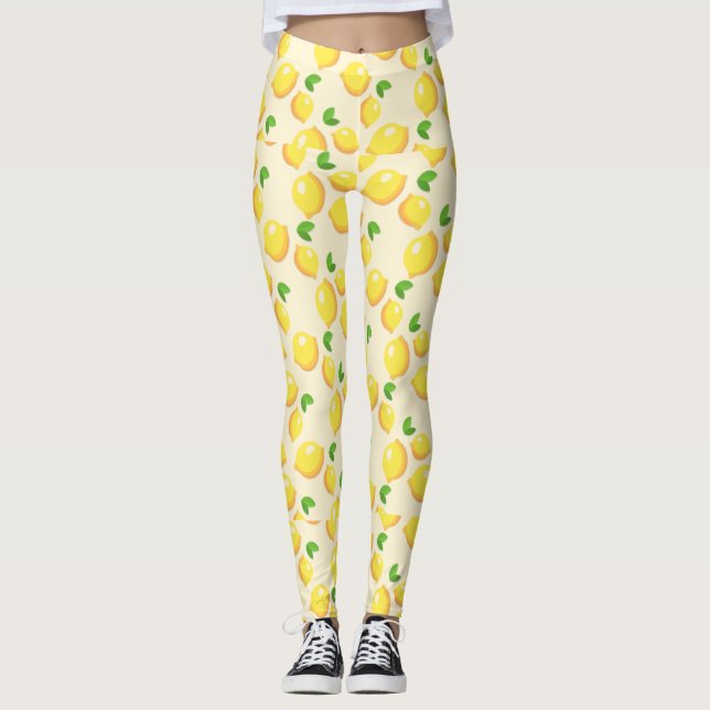 Leggings Amarillo lémico (Anverso)