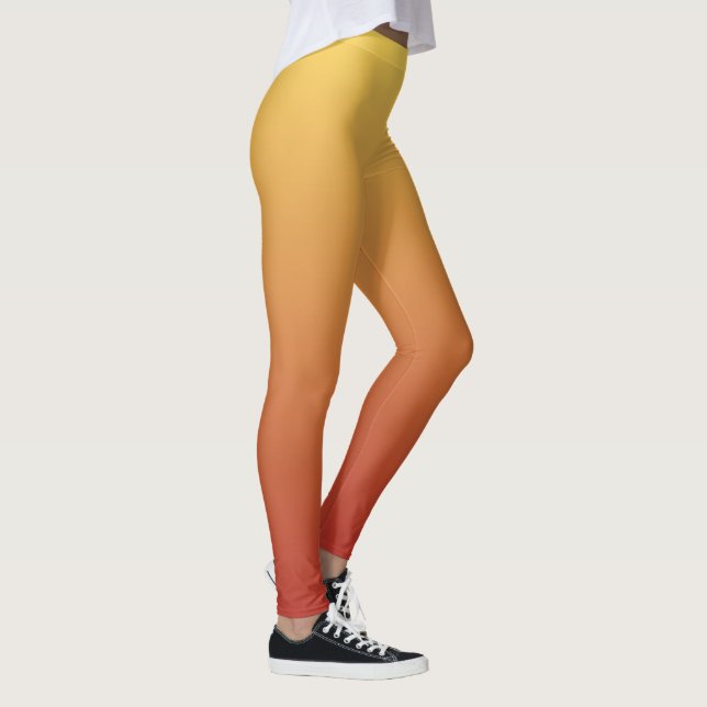 Leggings Amarillo - Lentes de gradiente rojas (Derecha)
