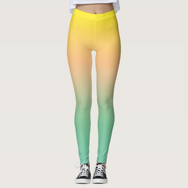 Leggings Amarillo limón (Anverso)