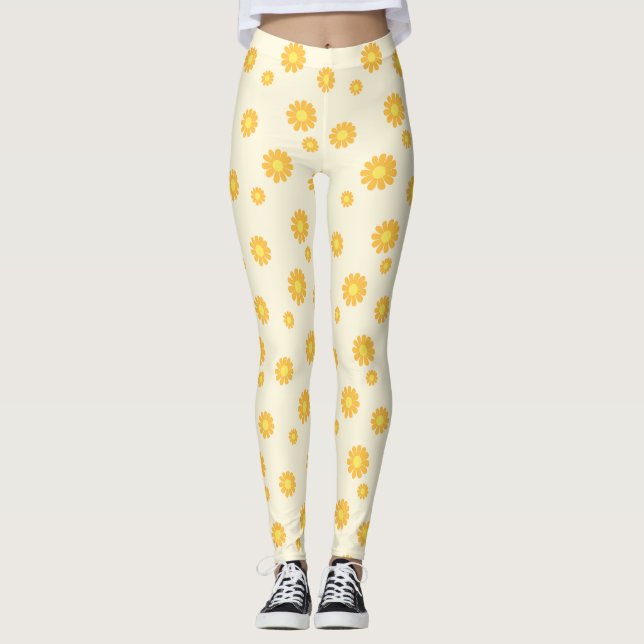 Leggings Amarillo margarita (Anverso)