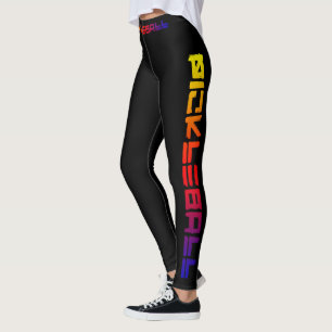 Leggings 🏓 Ambos lados Balón negro 2