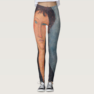 Leggings Amedeo Modigliani - Mujer con ojos azules