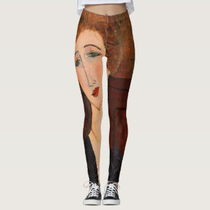 Leggings Amedeo Modigliani - Retrato de una mujer