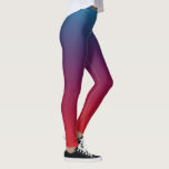 Leggings Amezing Ombre<br><div class="desc">los jóvenes en el ombre amezing del corazón diseñan legging para parecer calientes e impresionantes.</div>