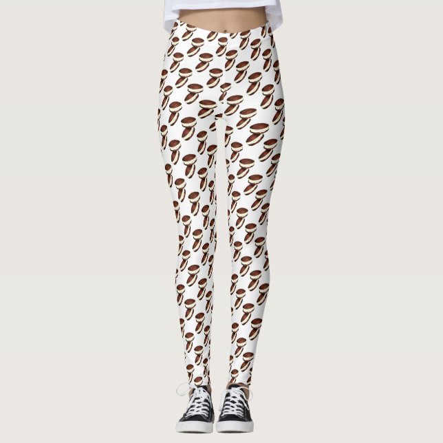 Leggings Amish holandés de chocolate Whoopie Pie Pennsylvan (Anverso)
