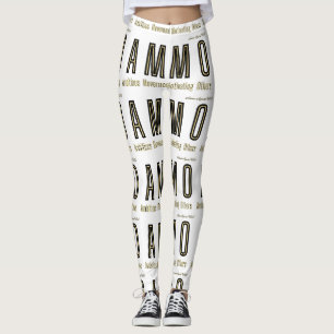 Leggings Ammo Apparel EE.UU. Acrónimo de mujer