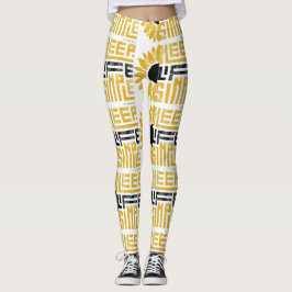 Leggings Ammo Apparel EE.UU. mantiene la vida simple pierna