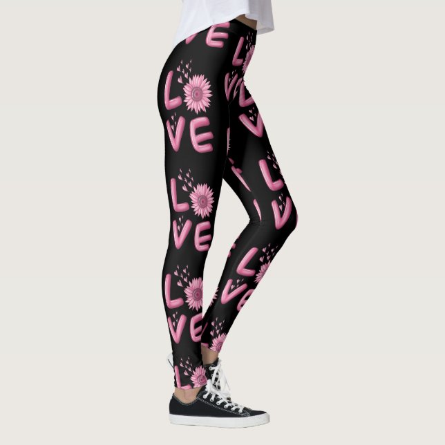 Leggings Amo Sunflower Rosa (Derecha)