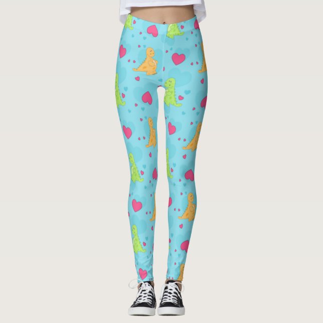 Leggings Amor a los dinosaurios (Anverso)