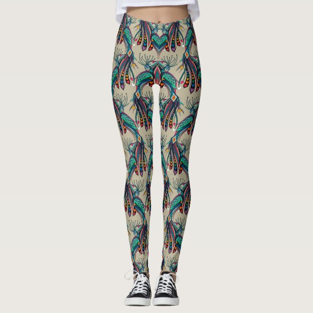 Leggings amor arcoiris por la paz (Anverso)