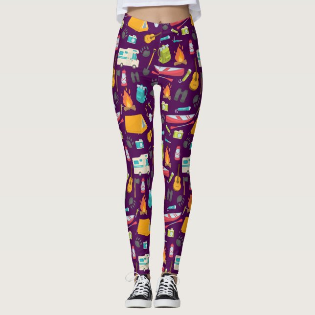 Leggings Amor de campamento (Anverso)