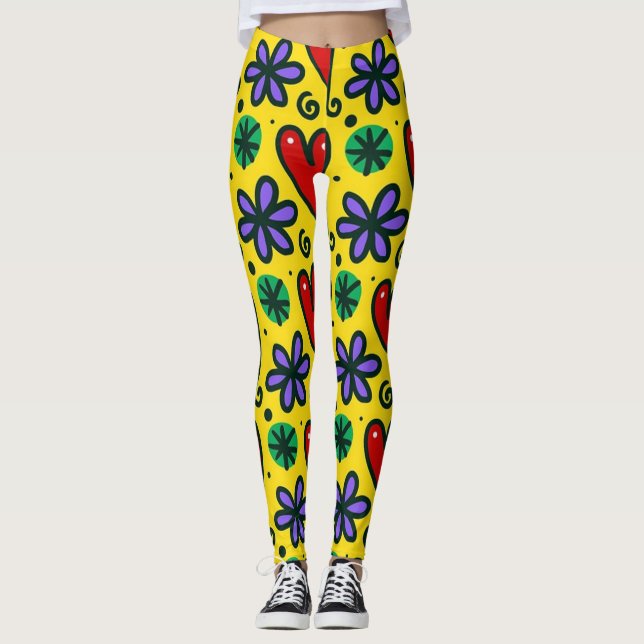 Leggings Amor de primavera (Anverso)