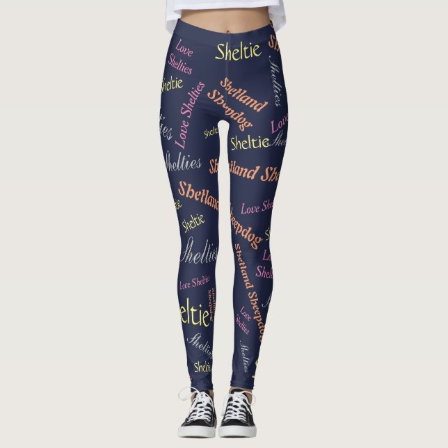Leggings Amor de Sheltie (Anverso)