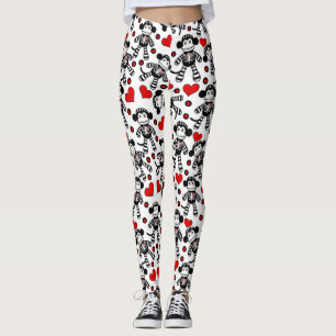Leggings Amor del mono del calcetín