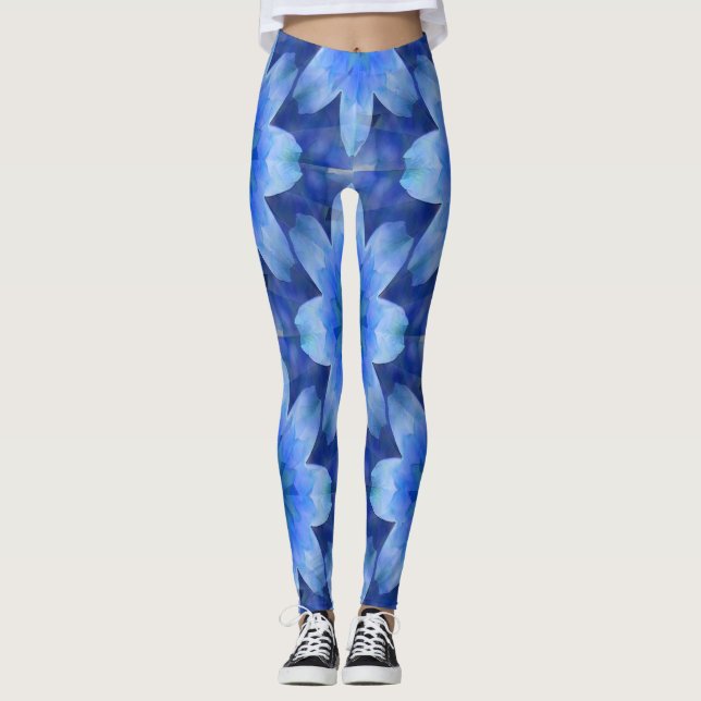Leggings Amor flotante en azul..... (Anverso)