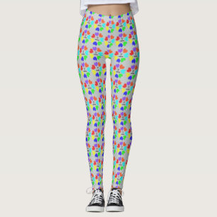 Leggings Amor interracial Corazón de arcoiris Leyendas