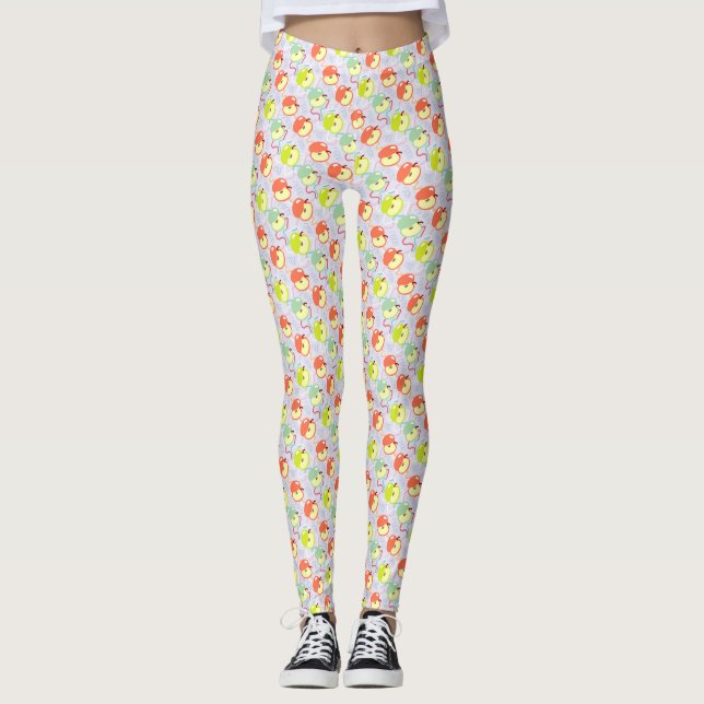 Leggings Amor Manzanas Azules (Anverso)