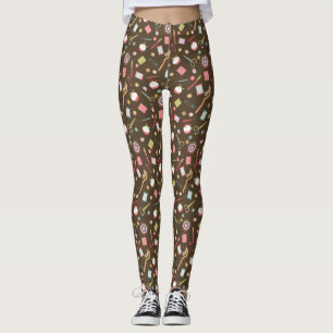 Leggings Amor Scoser Accesorios Marrón