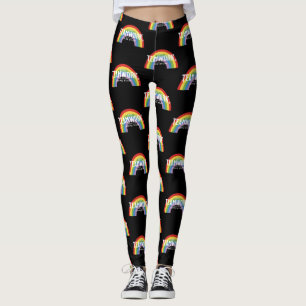 Leggings Amor, trabajo en equipo y todas esas cosas hippies