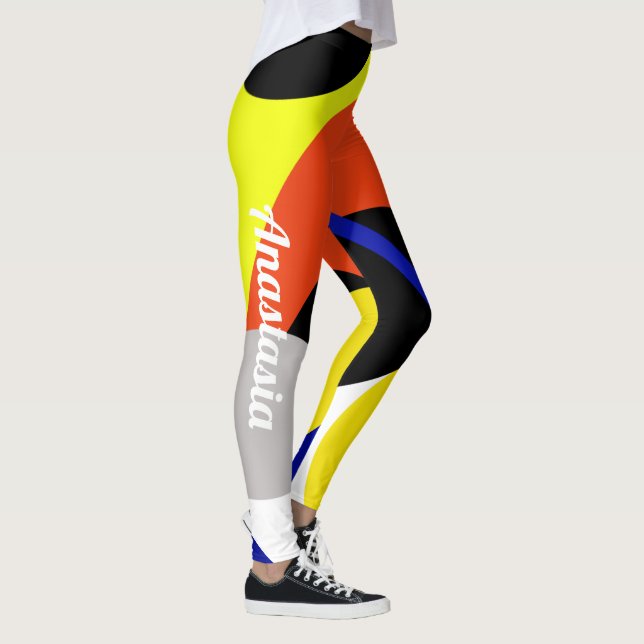 Leggings Anastasia Añadir tu nombre Resumen Leyendas de art (Derecha)