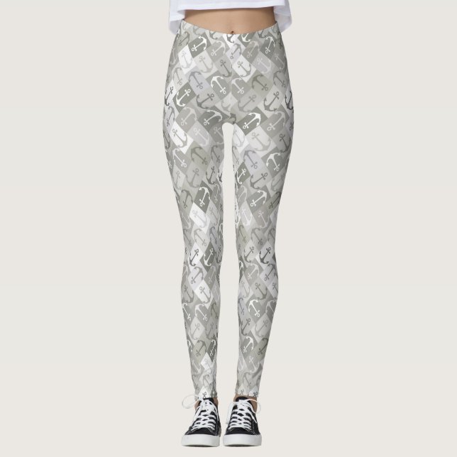 Leggings anchor herringbone mono (Anverso)