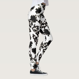 Leggings Andreya Black and White