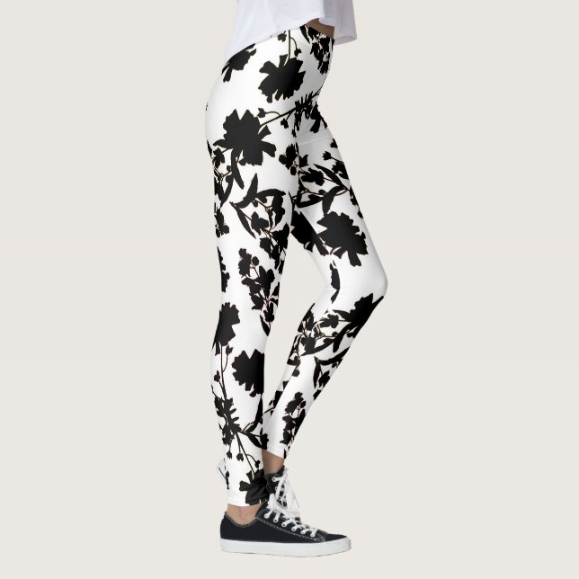 Leggings Andreya Black and White (Derecha)