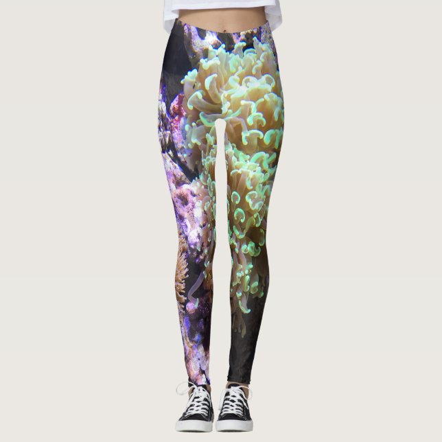 Leggings Anémonas de mar (Anverso)