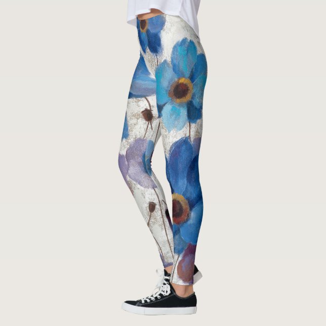Leggings Anémonas intrépidas (Izquierda)