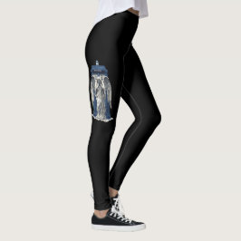 Leggings Ángel Llorón con Caja de Policía Azul 1
