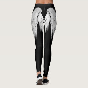 Leggings ANGEL WINGS Black