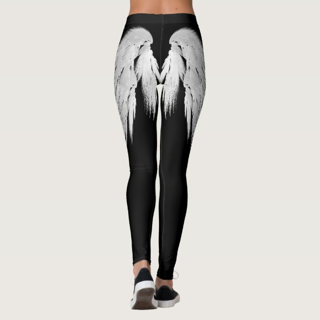 Leggings ANGEL WINGS Black (Reverso)