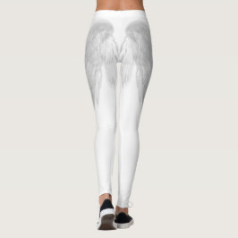 Leggings ANGEL WINGS White