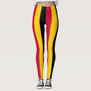 Leggings Angola Colores de bandera nacional con bandas vert