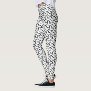 Leggings Angry Polar Bear Design