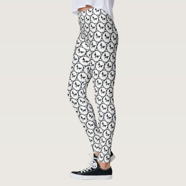 Leggings Angry Polar Bear Design (Izquierda)