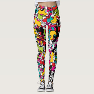 Leggings Ángulo de espagueti